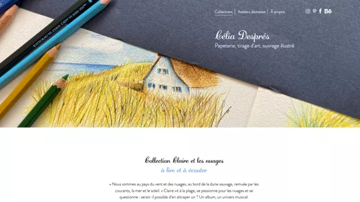 Célia Desprès - Papeterie, tirage d’art, ouvrage illustré